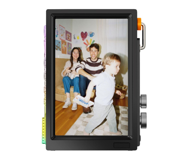Divoom Times Frame  Multimedialny wyświetlacz informacyjny czarny - 1363960 - zdjęcie 2